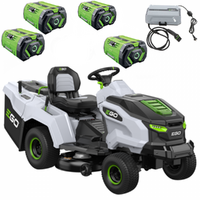 PROMO EGO TR 3801 E - B - Battery-powered Riding-on Mower with Grass Collection Basket - 56V - 40Ah