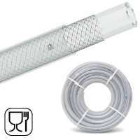 Cristallo Transparent Delivery Reinforced Hose for Food Stuff &Oslash; 19 mm, 50 m