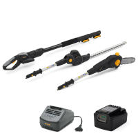Alpina AM 20 Li Kit - Pruner/Hedge Trimmer on Telescopic Pole - 20 V 4Ah