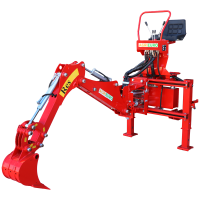 Agrieuro Top Line RES15 - Backhoe for tractor with lateral movement