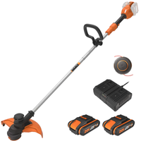 Worx WG183E - Battery-powered Brush Cutter - 40V - 2x 2Ah