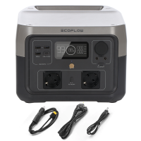 EcoFlow River 2 MAX - Portable PowerStation Battery - 500W - 512Wh/25.6V