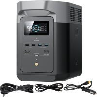 EcoFlow Delta 2 - Portable PowerStation Battery - 1800W - 1024 Wh/51.2V