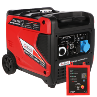 GeoTech-Pro PTGA 7500 - 5.8 kW Wheeled Silenced Inverter Power Generator - DC 5,5 kW Single-phase + ATS