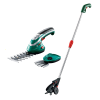 Bosch ISIO3 - Battery Integrated Grass Shears with Pole - 3.6V 1.5Ah