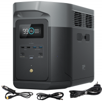 EcoFlow Delta 2 Max - Portable PowerStation Battery - 2400W - 2048Wh/51.2V