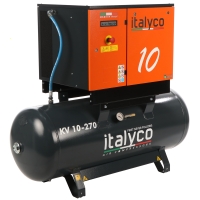 Italyco KV 10/270 - Rotary screw compressor - Max. pressure 10 bar