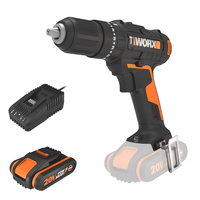 Worx WX370 - Battery-powered Impact Drill/Screwdriver - 20V/2Ah