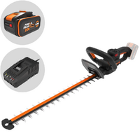 Worx Nitro WG263E - Battery hedge trimmer - 20V/4Ah - 57 cm blade