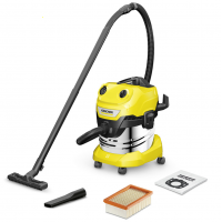 K&auml;rcher WD 4 S V-20/5/22 - Vacuum Cleaner Bin - 20 L - Stainless Steel Drum