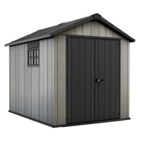 Keter Oakland 759 - Garden Shed - With Double-leaf Door and Window - 229x287x242 cm