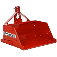 Francini PR 100 - Tractor-mounted Hydraulic Rear Loader Bucket - 100 cm - 400Kg Load Capacity