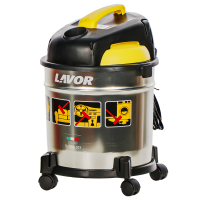 Lavor VAC 20 S - Drum Vacuum Cleaner (4 in 1) Wet and Dry Vacuum Cleaner, Blower