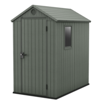 Keter Darwin Green - Tool Shed - With Side Window - 125.8x184.5x205.1 cm