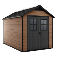 Keter Newton 7511 - Garden Shed - with Front Windows - 228x350x252 cm