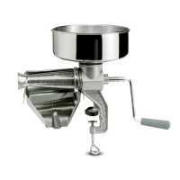 Reber 8603 N - Manual N.3 Tomato Press - Stainless Steel Hopper and Strainer 