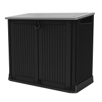 Keter Store it Out Midi Black - Tool Storage Cabinet - 132x71.5x113.5 cm