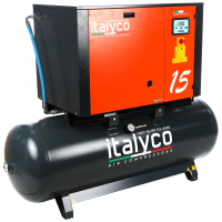 Italyco KV 15/500 Premium - Rotary screw compressor - Max. pressure 10 bar