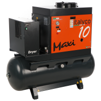 Italyco Maxi 10/270 D - Rotary screw compressor - Max. pressure 10 bar