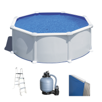 Gre Atlantis Round &Oslash;350 x 132cm - Above-ground Steel Pool