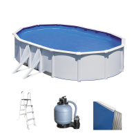Gre Fidji Oval 500x300x120cm - Above-ground Steel Pool