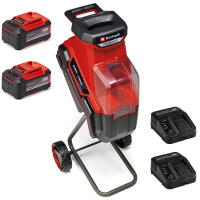 Einhell REDAXXO 36/25 - 36V Battery-powered Garden Shredder - with Collection Bag - 2x18V/5.2Ah