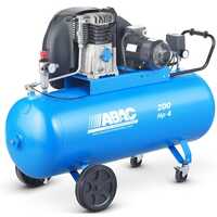 ABAC PRO A39B 200 CT4 - Single-phase electric belt driven air compressor - Motor 4 HP - 200 l