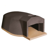Linea VZ Ercolano - Built-in Wood-fired Oven with 107x160 cm Chamber - Cooking Capacity 8 Pizzas