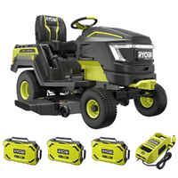 RYOBI RY72TMX117-310 - Battery-powered Riding-on Mower - 72V / 3x10Ah