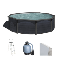 Gre Kea Round &Oslash;460 x 120 cm - Above-ground Steel Pool