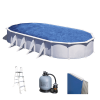 Gre Atlantis Oval 915x470x132cm - Above-ground Steel Pool