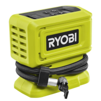Ryobi RPI18-0 - Portable cordless compressor - 18V - WITHOUT BATTERY AND BATTERY CHARGER