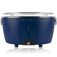 InstaGrill Class - Smokeless charcoal barbecue - Ocean blue shell