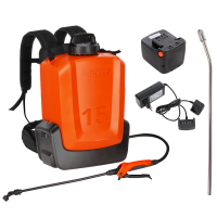 Stocker Ergomist 15 - Battery-powered Backpack Sprayer Pump - 15 L Tank - 21V - 4Ah