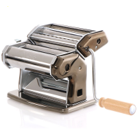 Imperia iPasta T.6,5/12 mm Ruvida Nero - Manual Stainless Steel Pasta Maker