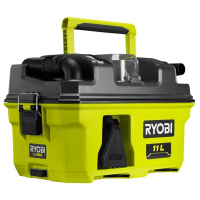 Ryobi RV1811-0 - Battery-Powered Portable Wet and Dry Vacuum Cleaner - WITHOUT BATTERY AND BATTERY CHARGER