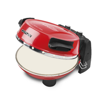 G3 Ferrari Pizzeria Snack Napoletana EVO Red - Electric Pizza Oven - Refractory Stone