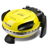 G3 Ferrari Delizia Yellow - Electric Pizza Oven - Refractory Stone