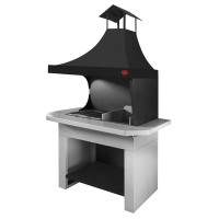 Edilmark Fal&ograve; - Steel barbecue