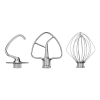 KitchenAid 5KSM5TH3PSS - Set of 3 stainless steel accessories