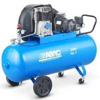 ABAC LINE A39 200 CT3 - Three-phase electric belt driven air compressor - Motor 3 HP - 200 litres
