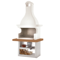 Palazzetti Portorose - Wood and charcoal masonry barbecue