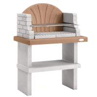 Palazzetti Siviglia - Wood and charcoal masonry barbecue
