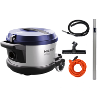 Nilfisk VP 930 Eco Pro Hepa Blue HF EU - Professional hoover - 15 l steel drum - 760W