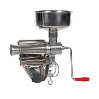 New O.M.R.A OM-2200-AL - Manual N4 Aluminium Tomato Press