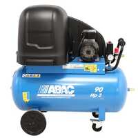 ABAC SILENT A29B 90 CM2 - Silenced single-phase belt-driven electric air compressor - 2 HP motor - 90 l