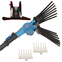 Lisam Oliwatt 3 - Electric Battery-powered Olive Harvester - Telescopic Pole - 235-330 cm - 12V 56Ah Battery