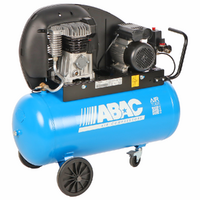 ABAC EXT A29B 90 CM3 - Single-phase belt-driven electric air compressor - Motor 3 HP - 90 litres