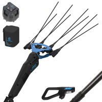 Campagnola MASTER PLUG-IN - 185-270 cm Carbon and Aluminium Pole - Electric Battery-powered Olive Harvester - 21.6v 5Ah