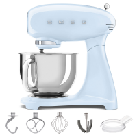Smeg Full Colour Light Blue - Planetary Mixer - 4.8 L Stainless Steel Bowl